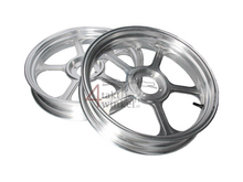 Wheel set, 17&quot;, C50, C70, C90, Streetcub, tubeless type 3, Kepspeed 2nd chance product