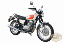Honda CB400SS, Japanese, White Orange, 10430km, 2005