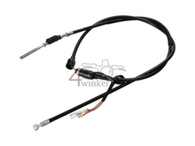 Brake cable 140cm with switch, black, fits Z50a