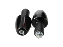 Handlebar weight / balance, round, black, set,  2nd chance product