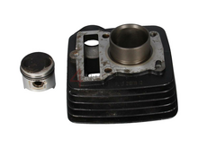 Cylinder set with piston, black, Mash 50cc, used product