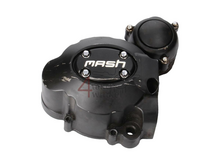 Crankcase, ignition side, black, vertical cylinder engine, Mash, used product