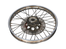 Wheel with brake disc, CB50j, original Honda, used product