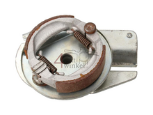 Brake plate rear, Novio, Amigo, original Honda, NOS