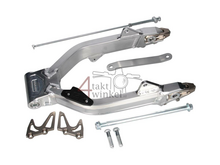 Swingarm Dax aluminum, Kepspeed, type 2, length: + 6cm, with paddock supports