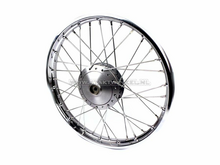 Wheel complete, front wheel, 17", OT, fits C50, CD50, SS50