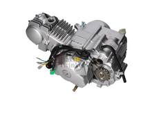 Engine, 125cc, manual clutch, Lifan, 4-speed, starter motor