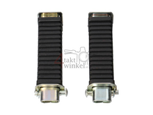 Footpegs foldable, universal, support on swingarm