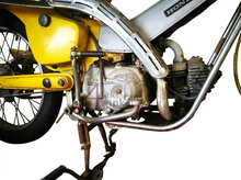 Honda CT50, Hunter Cub, yellow, 13504km