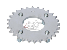 Rear sprocket 28, fits SS50, CB50, CY50, Dax, Silver