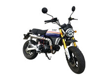 Bluroc X-Bongo EFI, 50cc, Euro 5, Bleu Strike Racing, used