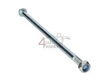 Axle 10/245, with lock nut, universal
