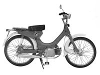 Technical drawings Honda PC50 1968 - 1969