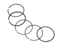 Assemble piston rings Assemble piston rings