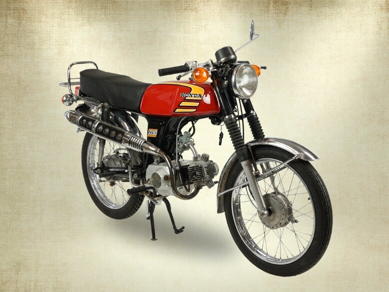 What year was my Honda SS50 / CD50 4-stroke moped made?