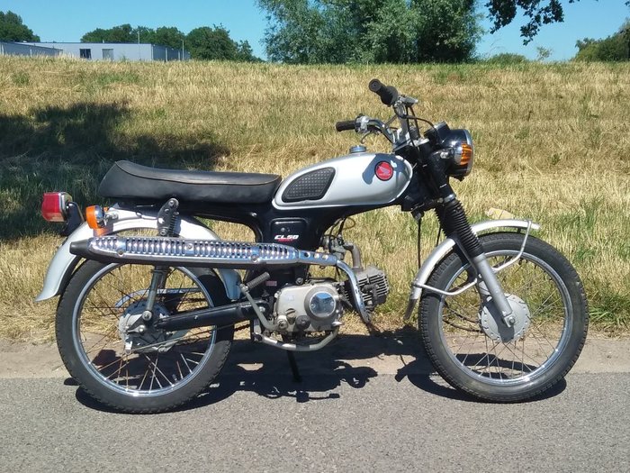 Verkocht Honda Cl50 Japans Km Met Kenteken 4taktwinkel Nl