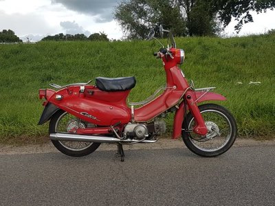 Honda Little Cubra 50, red, 19851 km, with papers