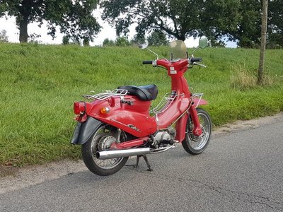 Honda Little Cubra 50, red, 19851 km, with papers