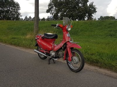 Honda Little Cubra 50, red, 19851 km, with papers