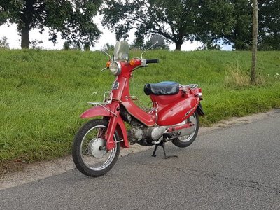 Honda Little Cubra 50, red, 19851 km, with papers