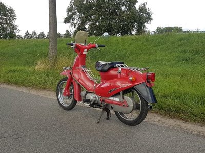 Honda Little Cubra 50, red, 19851 km, with papers