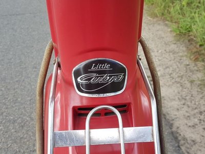 Honda Little Cubra 50, red, 19851 km, with papers