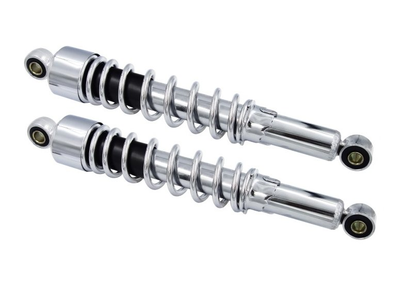 Schokbreker set 338 mm, 12 - 12, chroom
