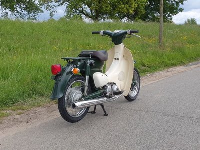 Honda Little cub, Japanese, Green, 7732km, with papers!