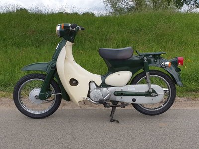 Honda Little cub, Japanese, Green, 7732km, with papers!