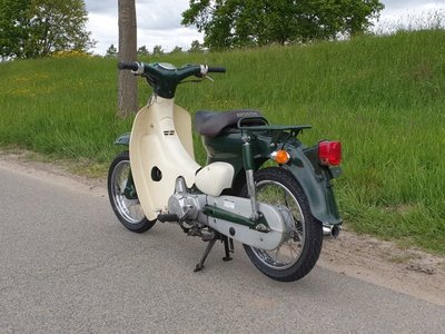 Honda Little cub, Japanese, Green, 7732km, with papers!