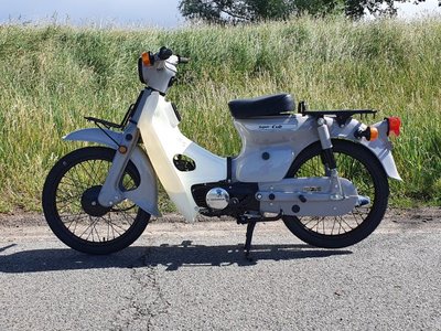 Fully restored! Honda C50 K1 Japanese, Nardo gray, 7359km