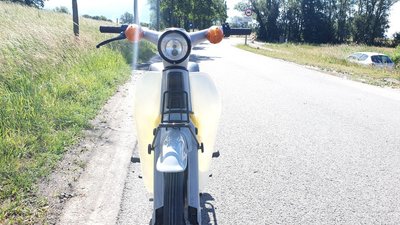 Fully restored! Honda C50 K1 Japanese, Nardo gray, 7359km