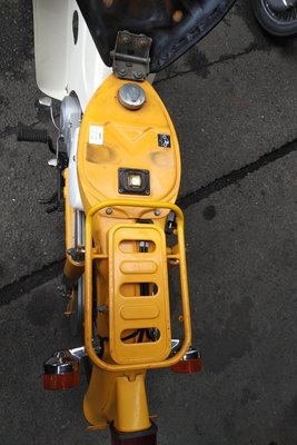 Honda C50 NT Japans, groen, 1586 km