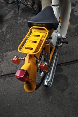 Honda C50 NT Japans, groen, 1586 km