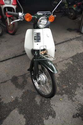 Honda C50 NT Japans, groen, 1586 km