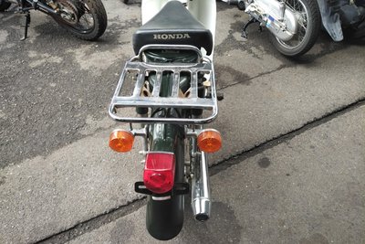 Honda C50 NT Japans, groen, 1586 km