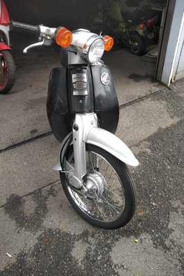 Honda C50 NT Japans, groen, 1586 km
