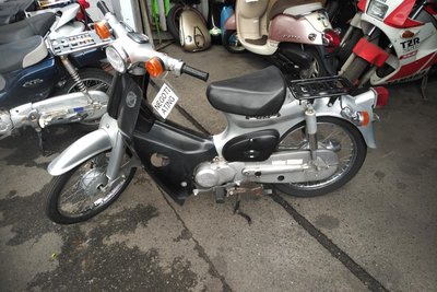Honda C50 NT Japans, groen, 1586 km