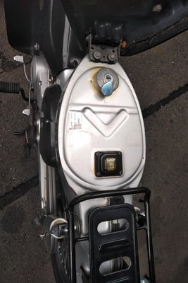 Honda C50 NT Japans, groen, 1586 km