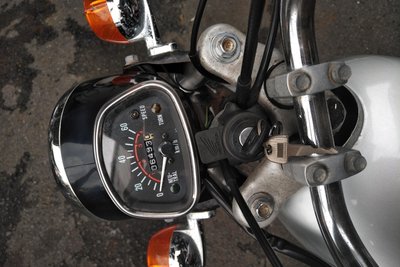 GERESERVEERD! Honda CL50, Japans, 6493 km