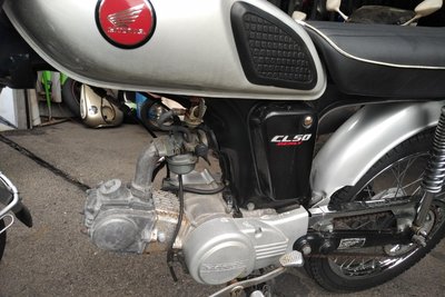 GERESERVEERD! Honda CL50, Japans, 6493 km
