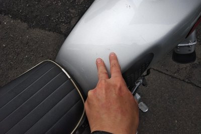 GERESERVEERD! Honda CL50, Japans, 6493 km