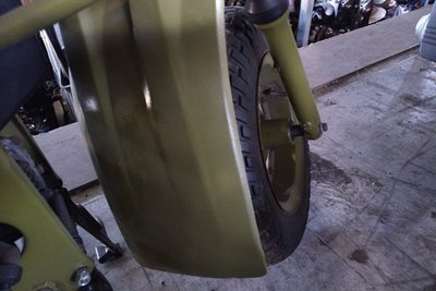 Honda C50 NT Japans, groen, 1586 km