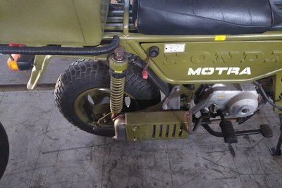 Honda C50 NT Japans, groen, 1586 km