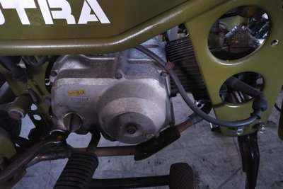 Honda C50 NT Japans, groen, 1586 km