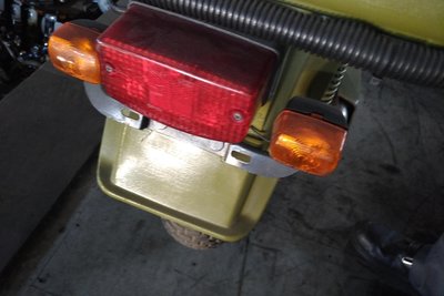 Honda C50 NT Japans, groen, 1586 km