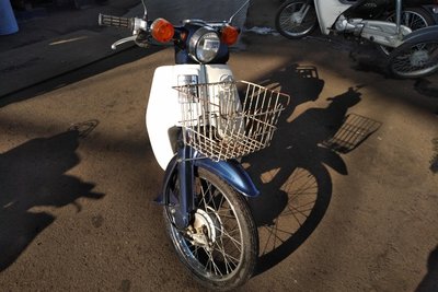 Honda C50 NT Japans, groen, 1586 km