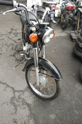 Honda C50 NT Japans, groen, 1586 km