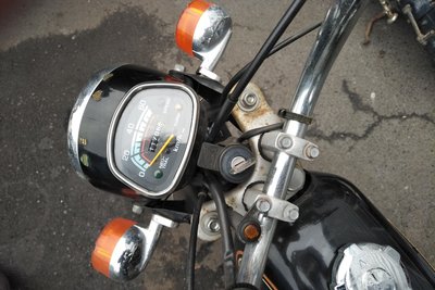 Honda C50 NT Japans, groen, 1586 km