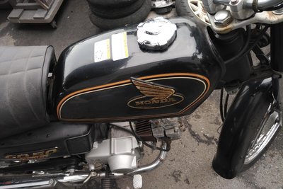 Honda C50 NT Japans, groen, 1586 km